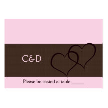 Escort Cards • Personalized Business Card