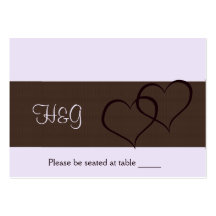 Escort Cards • Personalized Business Cards
