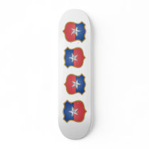 Escudo chile, Chile Custom Skate Board
