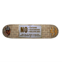 ESGHHG - Grind The Sign Skate Decks