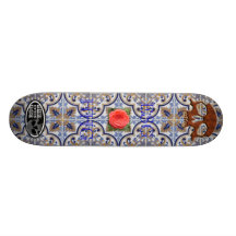 ESGHHG - ROSE & TILED VS SKATE DECKS
