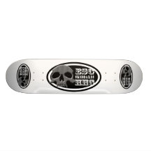 ESGHHG SK8BDS Vampire Skull B/W Skate Board Decks