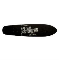 Eskeleto Fumador BLACK Skateboard