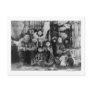 Eskimo Family in Winter Igloo Photograph Postcard