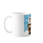 Eskimo & Igloo Postcard Mug