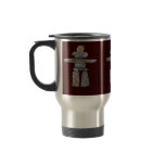 Eskimo, Inuit Inukshuk Travel Mug