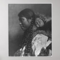 Eskimo Mother & Child Posters