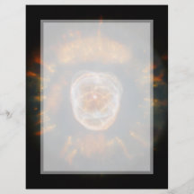 Eskimo Nebula (Hubble Telescope) Flyer Design