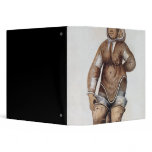 Eskimo  Woman and Baby 3 Ring Binders