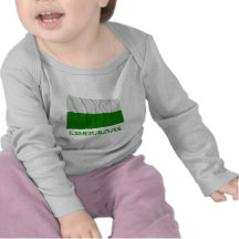 Esmeraldas waving flag with Name T-shirt