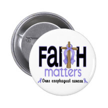 Esophageal Cancer Faith Matters Cross 1 Buttons