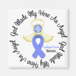 Esophageal Cancer God Made My Hero An Angel Refrigerator Magnets