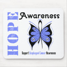 Esophageal Cancer Hope Awareness Mouse Mat