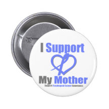 Esophageal Cancer I Support Mother Pinback Buttons