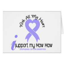 Esophageal Cancer I Support My Maw Maw Cards