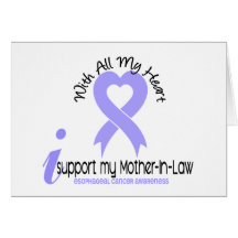 Esophageal Cancer I Support My Mother-In-Law Cards