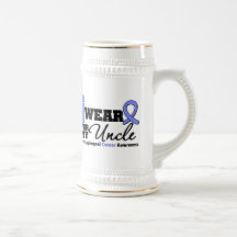 Esophageal Cancer Periwinkle Ribbon For My Uncle Mugs