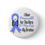 Esophageal Cancer Ribbon Hero My Brother Pin