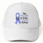 Esophageal Cancer Ribbon Hero My Brother Mesh Hats