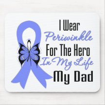 Esophageal Cancer Ribbon Hero My Dad Mouse Mat