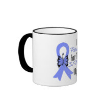 Esophageal Cancer Ribbon Hero My Husband Mug