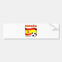 España Campeón del Mundo 2010 Sudáfrica Bumper Sticker