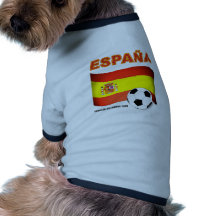 España Campeón del Mundo 2010 Sudáfrica Doggie T Shirt