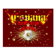 España Campeon Futbol gifts Post Card