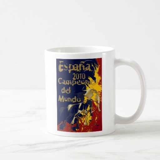 Espana Campeones Del Mundo Poster Print Mug