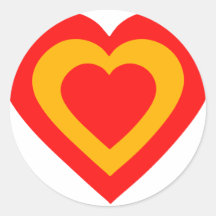 espana-heart. round stickers