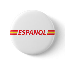 espanol icon pinback buttons