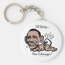 Espérant toujours la vitesse d'Anti-Obama de chang Porte-clé