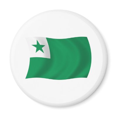 Esperanto Flag Magnet by LivingFlags2