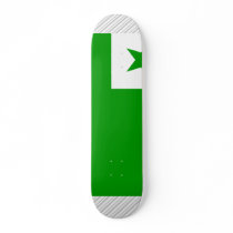 Esperanto Flag Skateboard Deck