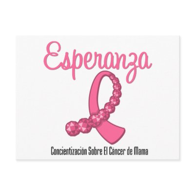 Esperanza Liston Rosa - Cancer de Mama Post Cards by cancerapparel