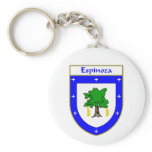 Espinoza Coat of Arms/Family Crest Key Chain