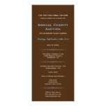 Espresso blue business gala event corporate long invitations