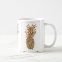 Espresso Pineapple Coffee Mugs