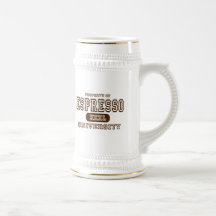 Espresso University Coffee Mugs