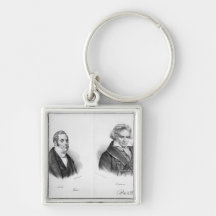 Esprit Auber et Ludwig van Beethoven Porte-clés