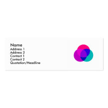 Esprit + Corps + Âme - carte de profil Modèles De Cartes De Visite