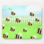 Essaim d'abeille - tapis de souris
