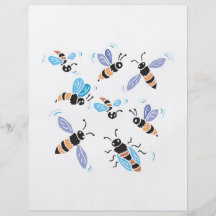 essaim mignon des abeilles prospectus customisé