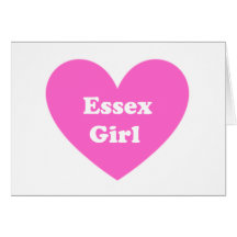 Essex Girl Greeting Cards