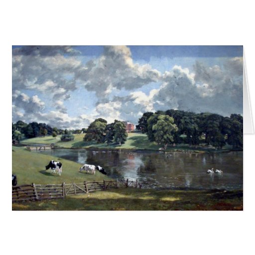 Essex, Wivenhoe Park Residence Of Major-General Re Greeting Cards