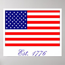 Est. 1776 posters