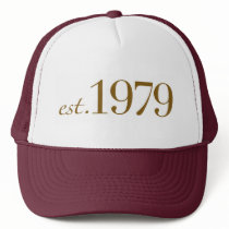 Est 1979 mesh hats