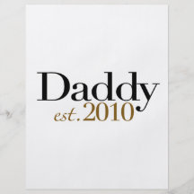 Est 2010 de papa prospectus personnalisés