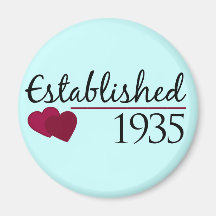 Established 1935 magnets