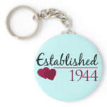 Established 1944 keychains